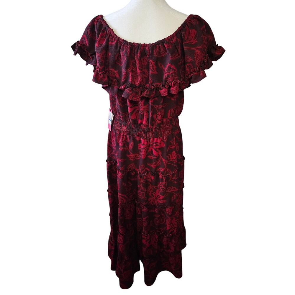 New Vince Camuto Ruffle Top Maxi Dress - Size XL - Picture 2 of 3